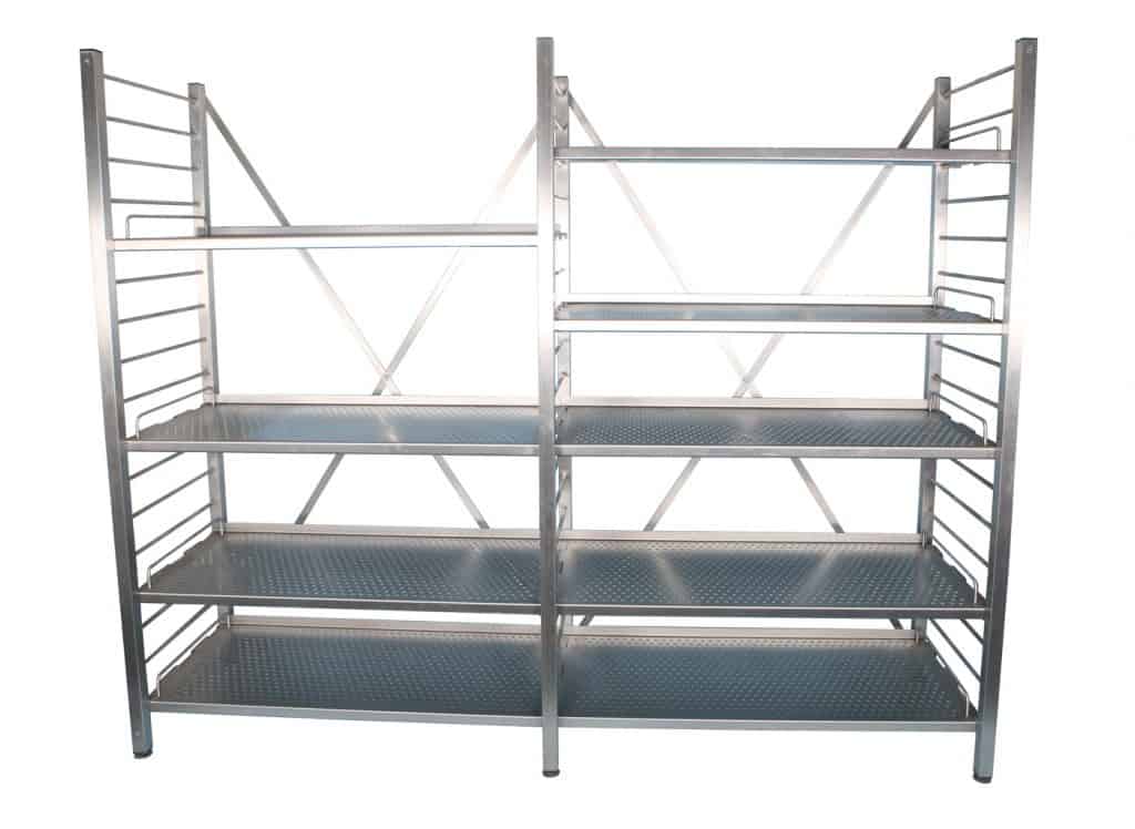 Stainless Steel Adjustable Racking | Products | Unitech Engineering