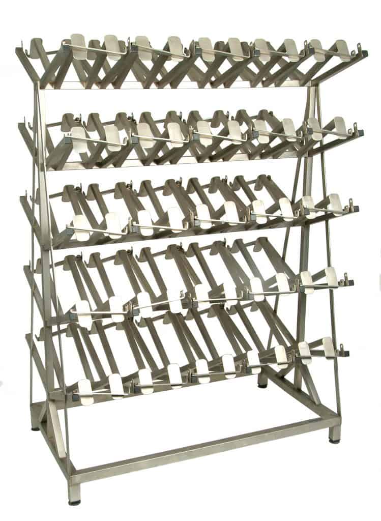 Lockable Welly Rack (Static Double Sided) | Unitech Engineering